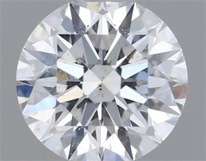 Foto Diamante Natural 0.40 quilates, Redondo , Color E, claridad SI2 y certificado GIA de