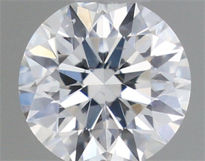 Foto Diamante Natural 0.40 quilates, Redondo , Color F, claridad SI1 y certificado GIA de