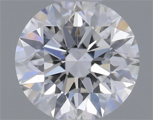 Picture of Natural Diamond 0.40 Carats, Round with Excellent Cut, E Color, SI1 Clarity and Certified by GIA