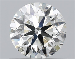 Foto Diamante Natural 0.72 quilates, Redondo , Color K, claridad SI1 y certificado GIA de