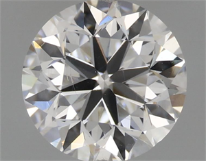 Foto Diamante Natural 0.70 quilates, Redondo , Color E, claridad VS2 y certificado GIA de