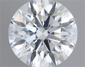 Picture of Natural Diamond 0.50 Carats, Round with Excellent Cut, E Color, SI2 Clarity and Certified by GIA