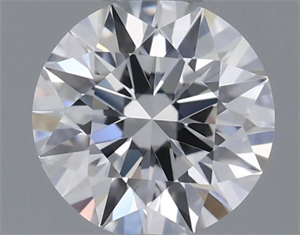 Picture of Natural Diamond 0.40 Carats, Round with Excellent Cut, E Color, VS2 Clarity and Certified by GIA
