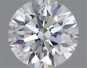 Foto Diamante Natural 0.50 quilates, Redondo , Color E, claridad SI1 y certificado GIA de