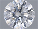 Natural Diamond 0.41 Carats, Round with Excellent Cut, F Color, SI2 Clarity and Certified by GIA
