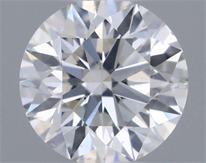 Picture of Natural Diamond 0.41 Carats, Round with Excellent Cut, F Color, SI2 Clarity and Certified by GIA