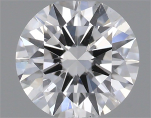 Picture of Natural Diamond 0.43 Carats, Round with Excellent Cut, F Color, SI1 Clarity and Certified by GIA