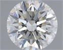 Diamante Natural 0.40 quilates, Redondo , Color J, claridad VS1 y certificado GIA