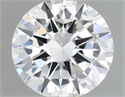 Natural Diamond 0.40 Carats, Round with Very Good Cut, I Color, VVS1 Clarity and Certified by GIA