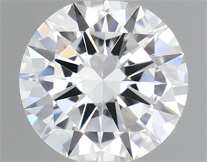 Picture of Natural Diamond 0.40 Carats, Round with Very Good Cut, I Color, VVS1 Clarity and Certified by GIA