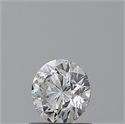 Diamante Natural 0.64 quilates, Redondo , Color I, claridad SI1 y certificado GIA