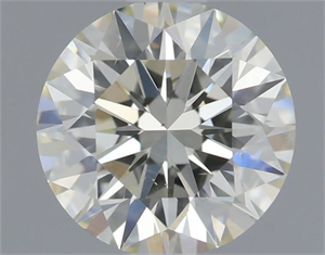 Picture of Natural Diamond 0.70 Carats, Round with Excellent Cut, L Color, SI1 Clarity and Certified by GIA