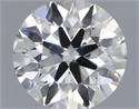 Natural Diamond 0.50 Carats, Round with Very Good Cut, J Color, SI2 Clarity and Certified by GIA