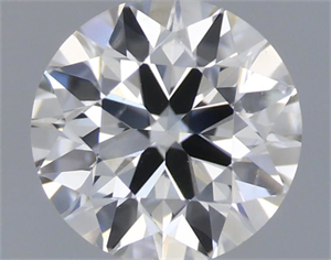 Picture of Natural Diamond 0.50 Carats, Round with Very Good Cut, J Color, SI2 Clarity and Certified by GIA