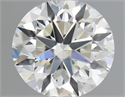 Diamante Natural 0.70 quilates, Redondo , Color I, claridad VS1 y certificado GIA