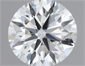 Diamante Natural 0.40 quilates, Redondo , Color H, claridad VVS2 y certificado GIA