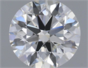 Diamante Natural 0.51 quilates, Redondo , Color J, claridad VVS2 y certificado GIA