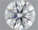 Natural Diamond 0.40 Carats, Round with Excellent Cut, G Color, VS2 Clarity and Certified by GIA