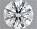 Diamante Natural 0.45 quilates, Redondo , Color J, claridad VVS2 y certificado GIA
