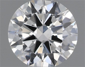 Picture of Natural Diamond 0.41 Carats, Round with Very Good Cut, G Color, VS2 Clarity and Certified by GIA