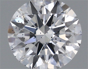 Picture of Natural Diamond 0.45 Carats, Round with Excellent Cut, D Color, SI2 Clarity and Certified by GIA