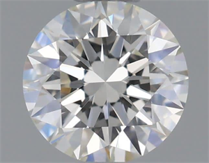 Foto Diamante Natural 0.52 quilates, Redondo , Color H, claridad VS1 y certificado GIA de