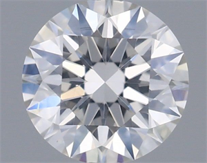 Picture of Natural Diamond 0.42 Carats, Round with Excellent Cut, G Color, SI2 Clarity and Certified by GIA