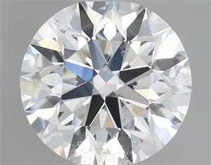 Picture of Natural Diamond 0.70 Carats, Round with Excellent Cut, I Color, SI2 Clarity and Certified by GIA