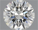 Natural Diamond 0.40 Carats, Round with Excellent Cut, K Color, VVS1 Clarity and Certified by GIA