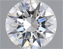 Diamante Natural 0.73 quilates, Redondo , Color H, claridad VVS2 y certificado GIA