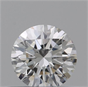 Diamante Natural 0.40 quilates, Redondo , Color F, claridad VVS2 y certificado GIA