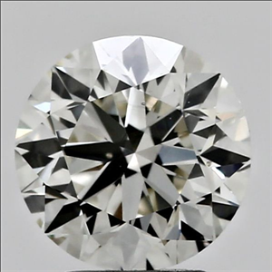 Picture of Natural Diamond 0.70 Carats, Round with Very Good Cut, M Color, VS2 Clarity and Certified by GIA