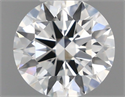 Natural Diamond 0.40 Carats, Round with Excellent Cut, E Color, VS2 Clarity and Certified by GIA