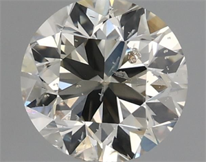 Foto Diamante Natural 1.01 quilates, Redondo , Color K, claridad SI2 y certificado IGI de