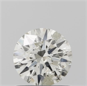 Natural Diamond 0.70 Carats, Round with Excellent Cut, K Color, I1 Clarity and Certified by IGI