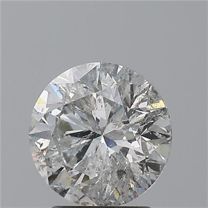 Foto Diamante Natural 2.01 quilates, Redondo , Color G, claridad I1 y certificado IGI de
