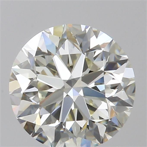 Picture of Natural Diamond 0.71 Carats, Round with Very Good Cut, L Color, VVS2 Clarity and Certified by GIA