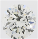 Natural Diamond 1.01 Carats, Round with Excellent Cut, H Color, VVS2 Clarity and Certified by IGI
