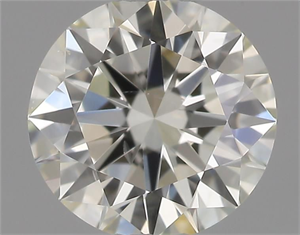 Picture of Natural Diamond 0.45 Carats, Round with Excellent Cut, L Color, SI2 Clarity and Certified by GIA