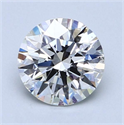 Natural Diamond 1.01 Carats, Princess with  Cut, E Color, VS2 Clarity and Certified by GIA