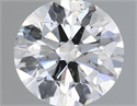 Natural Diamond 1.00 Carats, Round with Excellent Cut, I Color, I1 Clarity and Certified by GIA