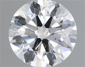 Picture of Natural Diamond 1.00 Carats, Round with Excellent Cut, I Color, I1 Clarity and Certified by GIA