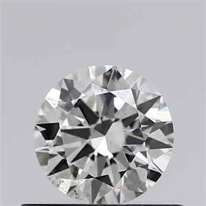 Picture of Natural Diamond 0.50 Carats, Round with Excellent Cut, E Color, SI1 Clarity and Certified by GIA