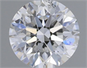 Natural Diamond 0.40 Carats, Round with Excellent Cut, F Color, I1 Clarity and Certified by GIA