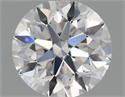 Natural Diamond 0.40 Carats, Round with Excellent Cut, D Color, VS1 Clarity and Certified by GIA