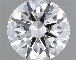 Picture of Natural Diamond 0.40 Carats, Round with Excellent Cut, G Color, SI2 Clarity and Certified by GIA