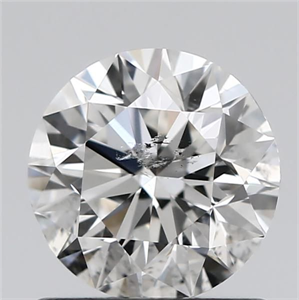 Foto Diamante Natural 1.00 quilates, Redondo , Color F, claridad I1 y certificado GIA de
