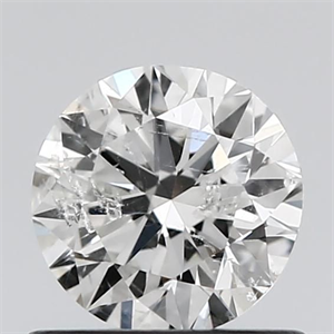 Picture of Natural Diamond 0.70 Carats, Round with Excellent Cut, G Color, I1 Clarity and Certified by GIA