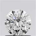 Natural Diamond 0.80 Carats, Round with Very Good Cut, F Color, I1 Clarity and Certified by GIA