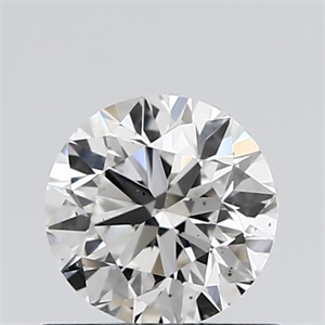 Picture of Natural Diamond 0.70 Carats, Round with Excellent Cut, G Color, SI1 Clarity and Certified by GIA